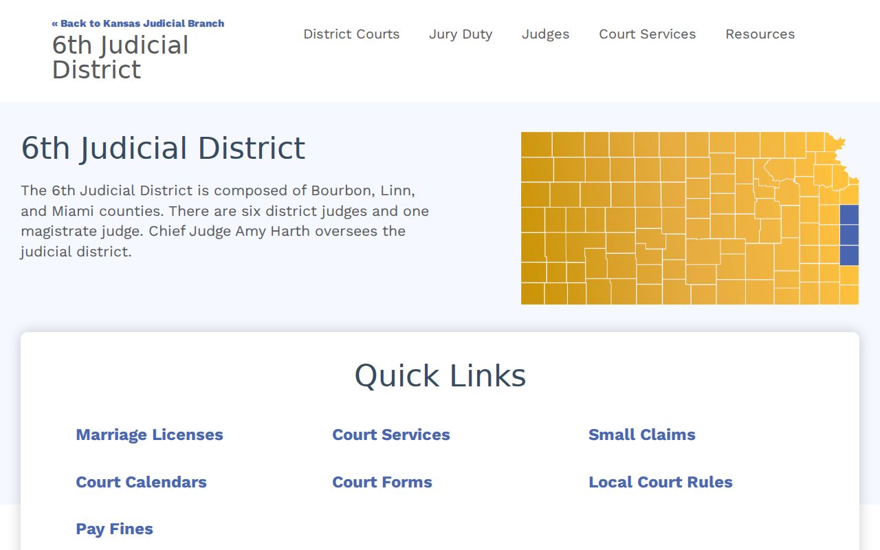 Kansas district court record access guidance for Barton County calendar checks