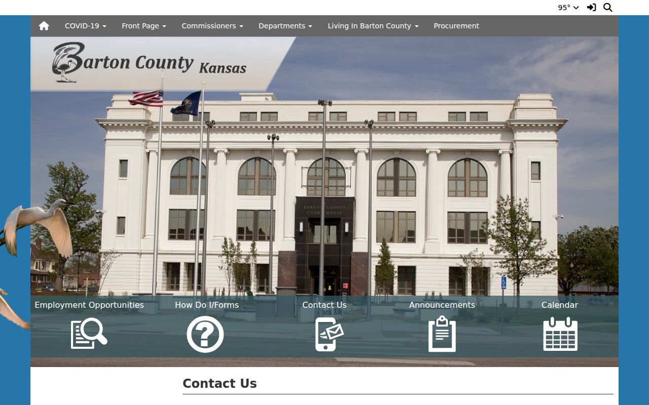 Barton County official courthouse contact directory